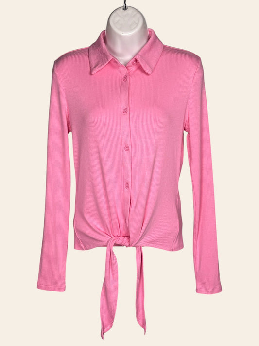 Udel NY Ribbed Collar Top