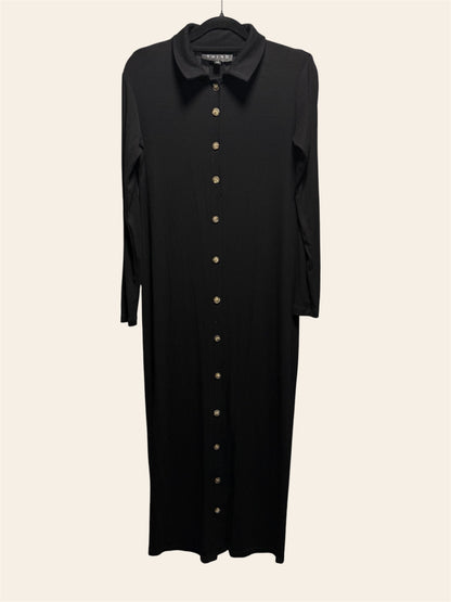 Third Button Down Ribbed Dress