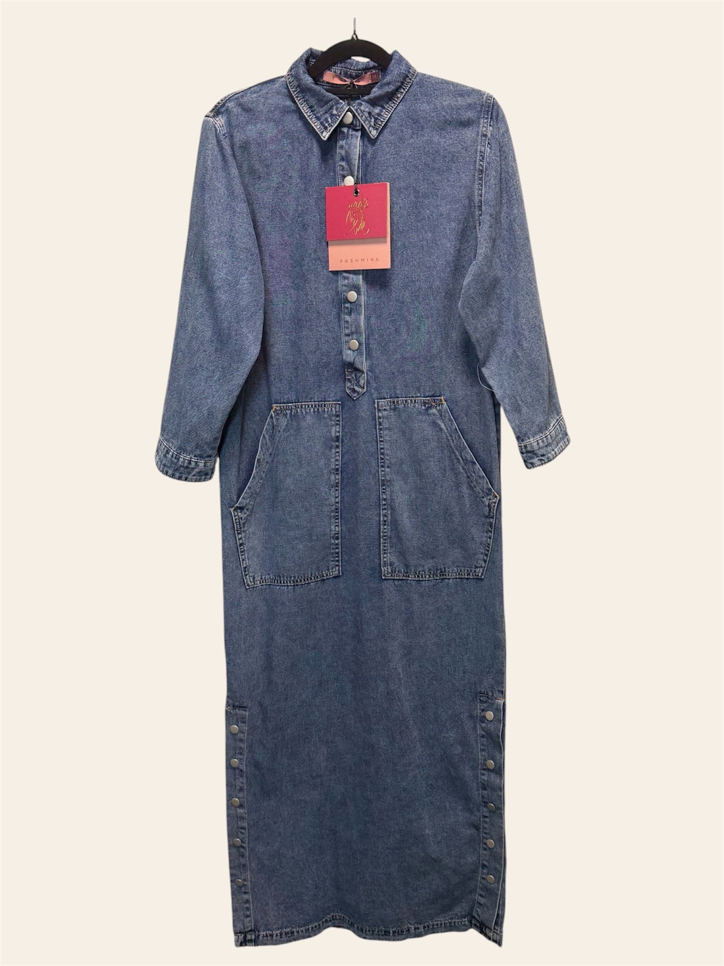 Pashmina Denim Dress
