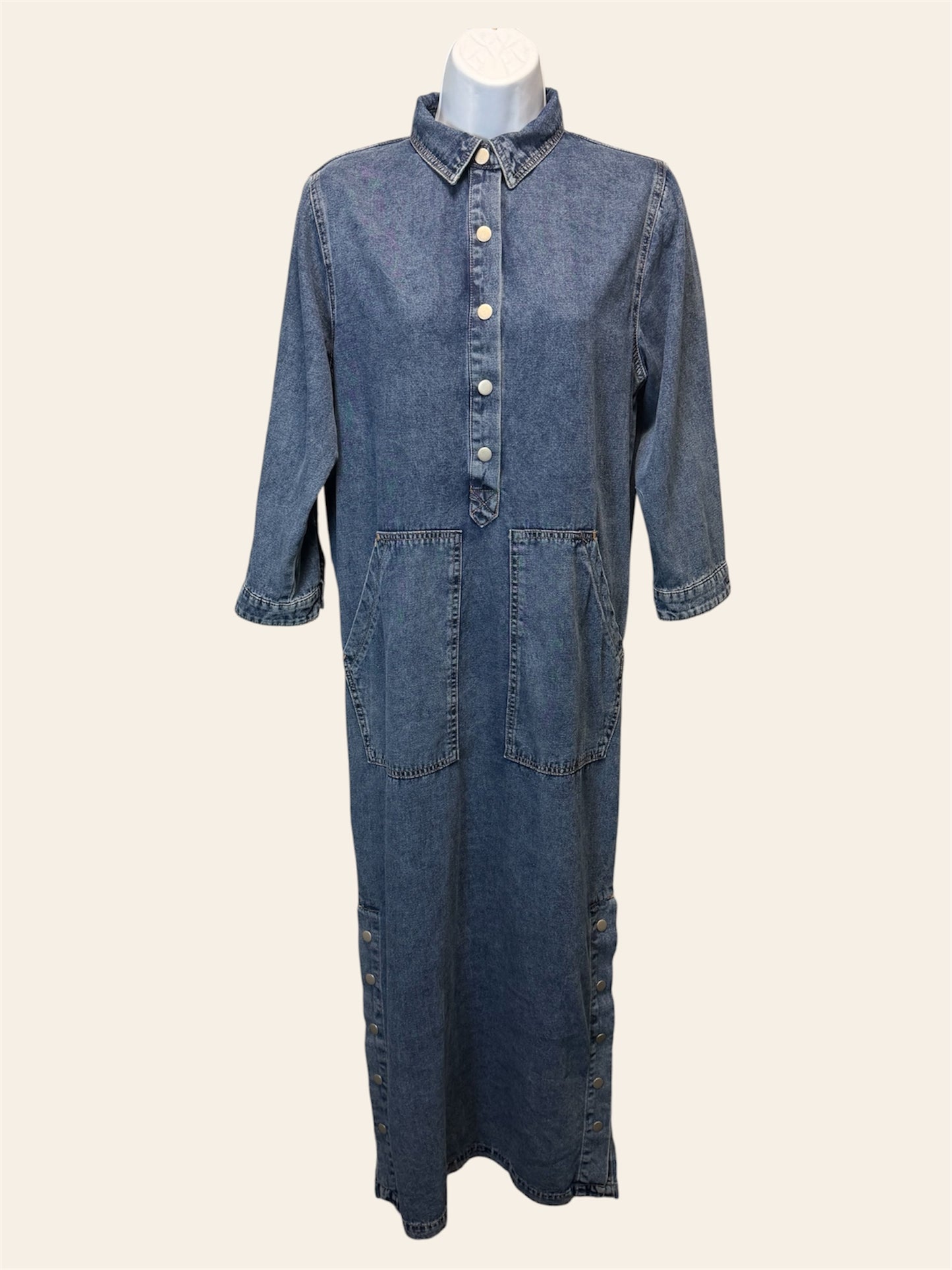 Pashmina Denim Dress