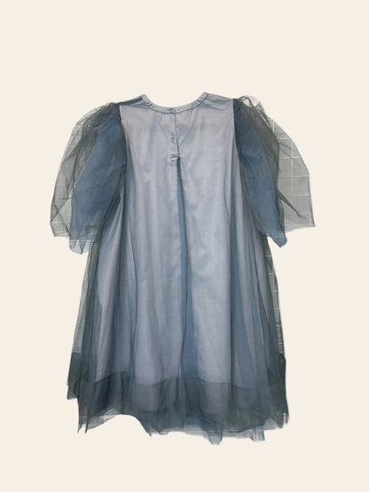 JNBY By Blue Tulle Flare Dress