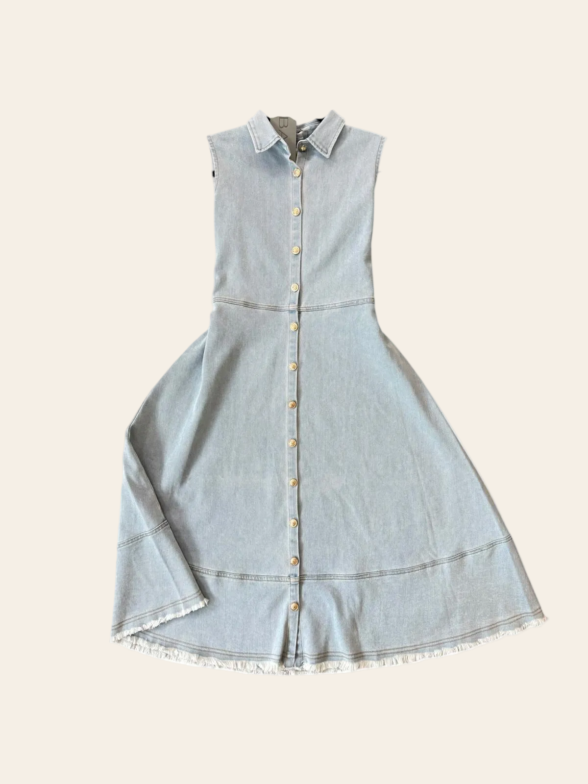 Bace Collection Denim Collared Jumper