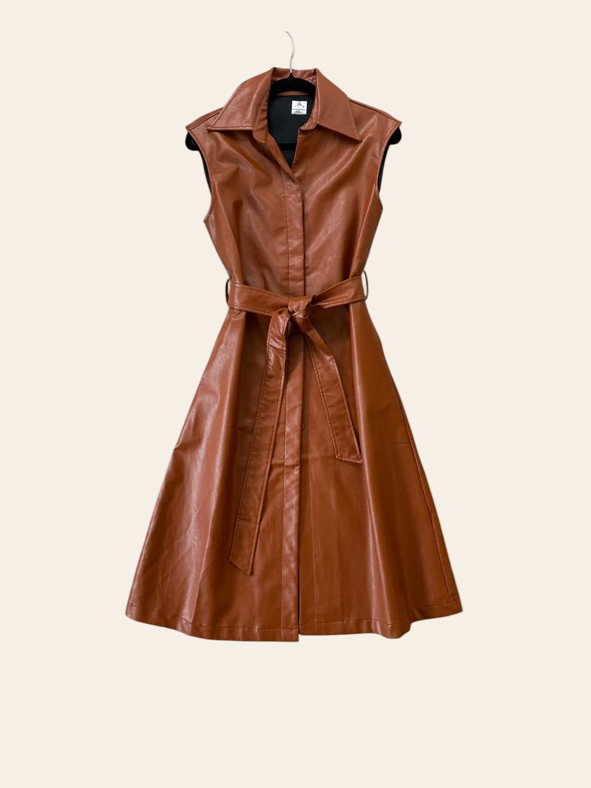Messes of Dresses Faux Leather Jumper