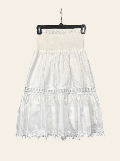 Udel NY Eyelet Trim Skirt