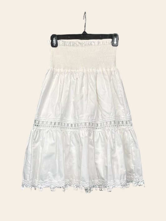 Udel NY Eyelet Trim Skirt