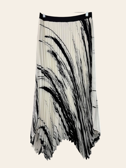 Express Pleated Pattern Skirt