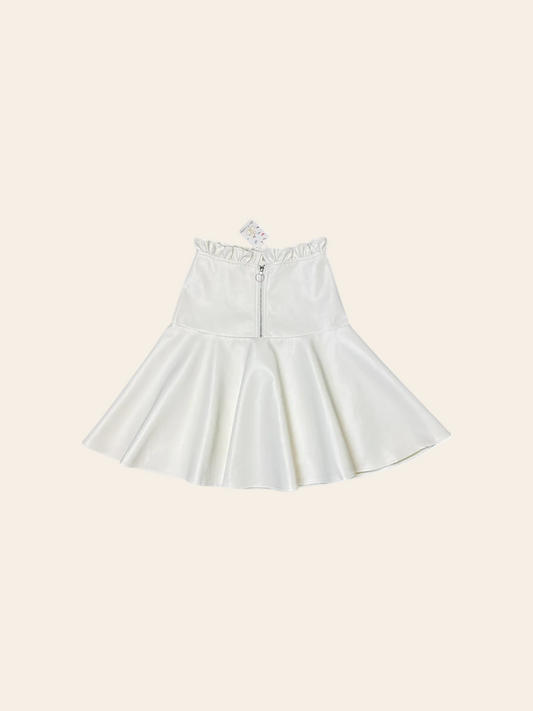 Love & laughter Faux Leather Skirt