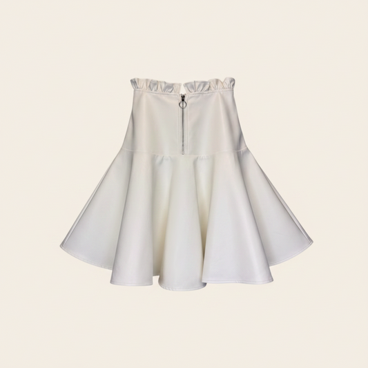 Love & laughter Faux Leather Skirt