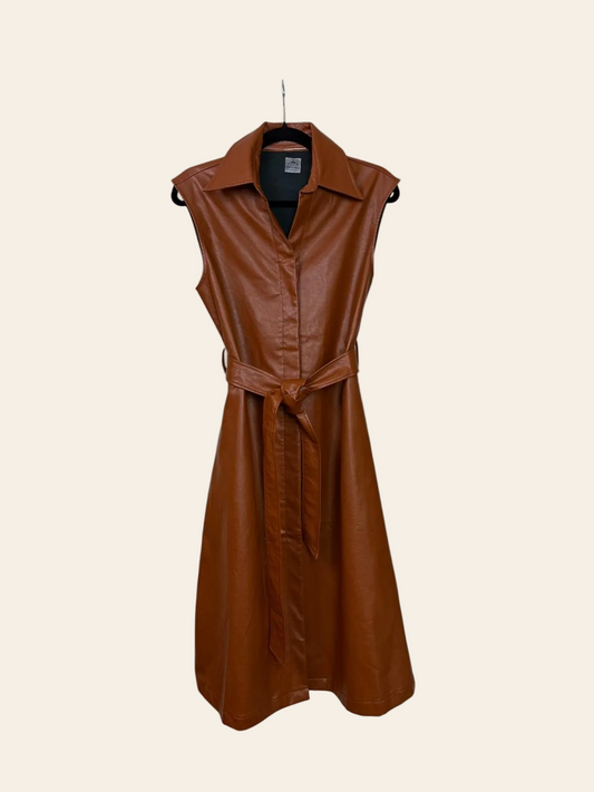 Messes of Dresses Faux Leather Jumper