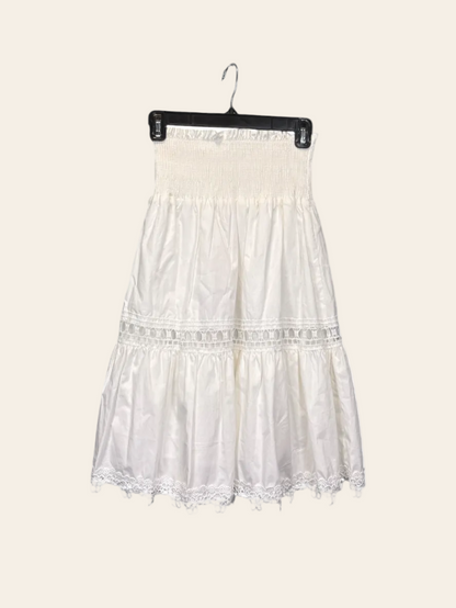 Udel NY Eyelet Trim Skirt