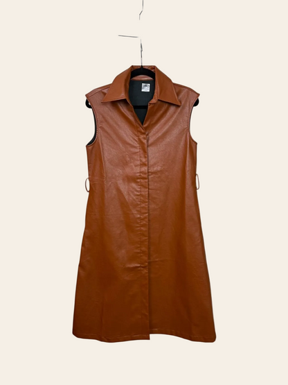 Messes of Dresses Faux Leather Jumper