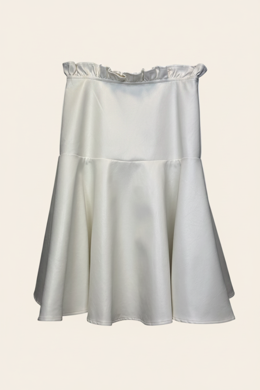 Love & laughter Faux Leather Skirt