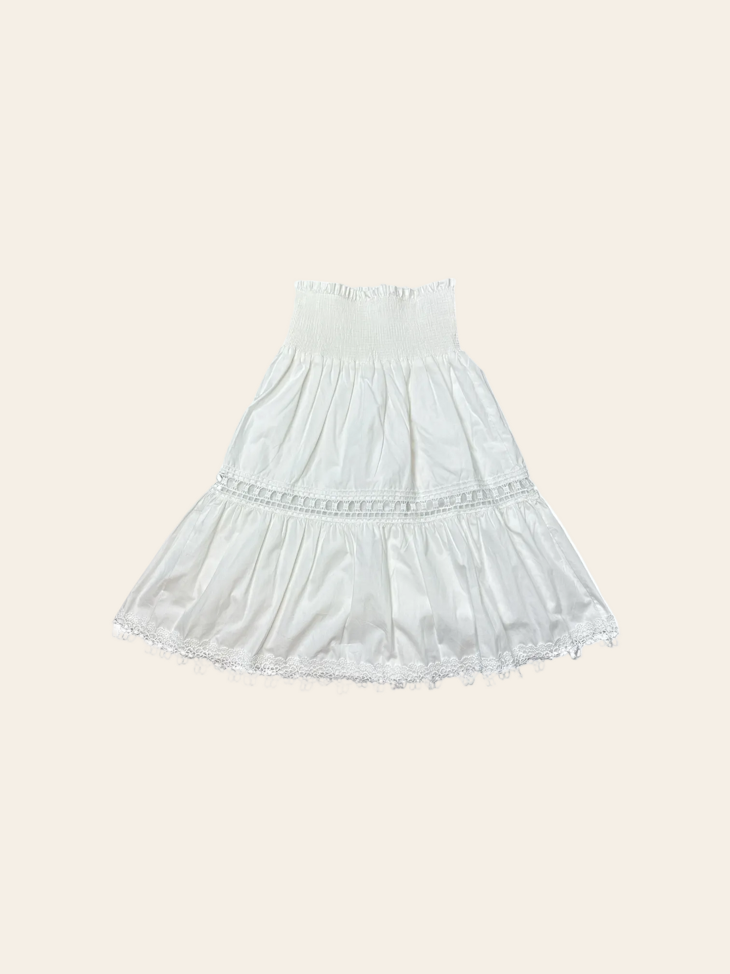 Udel NY Eyelet Trim Skirt